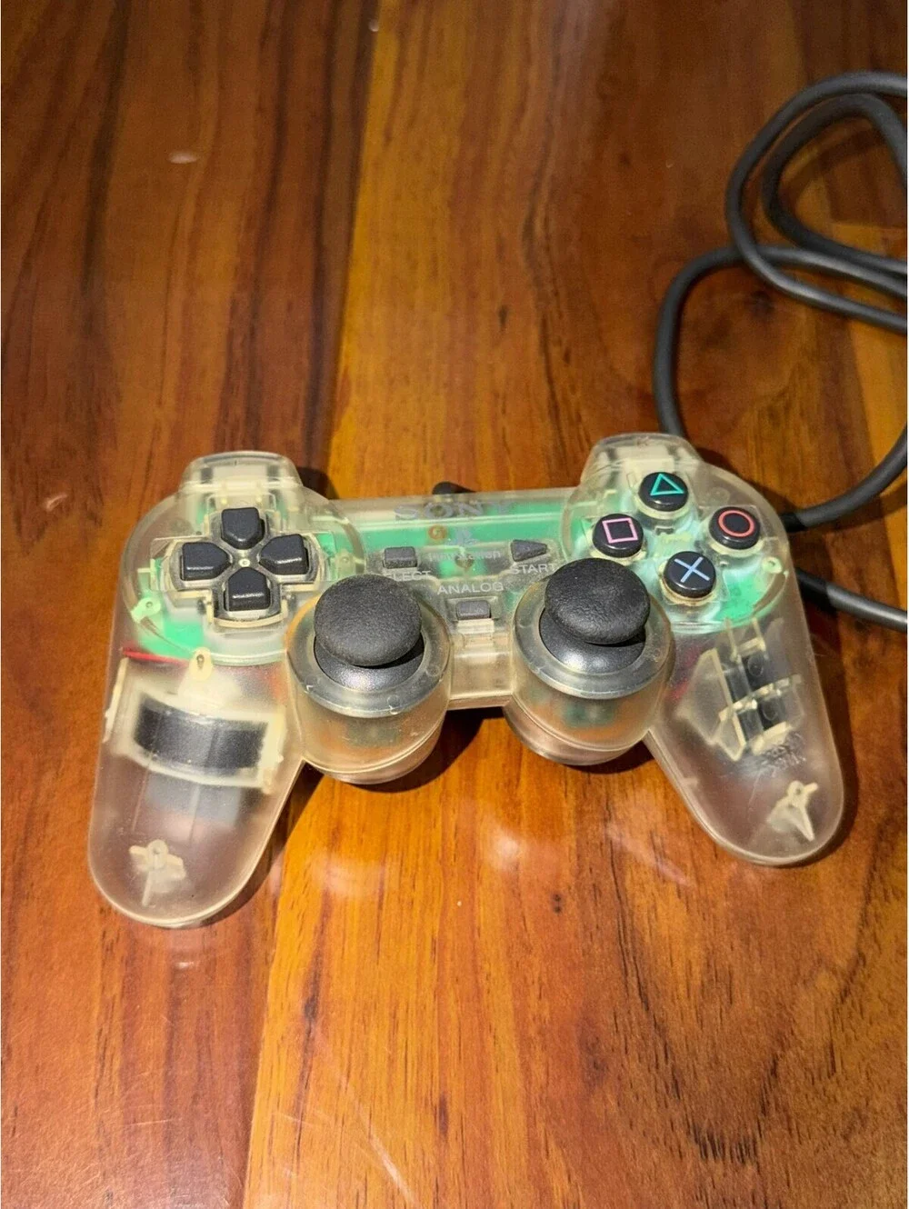 Sony PlayStation 1 OEM Crystal Clean Controller SCPH-1200